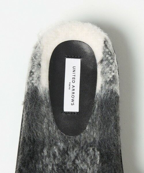 UNITED ARROWS / ユナイテッドアローズ サンダル | チェック スライダー サンダル | 詳細10