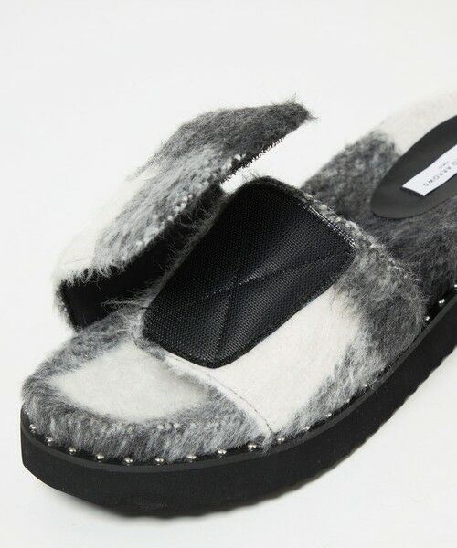 UNITED ARROWS / ユナイテッドアローズ サンダル | チェック スライダー サンダル | 詳細12