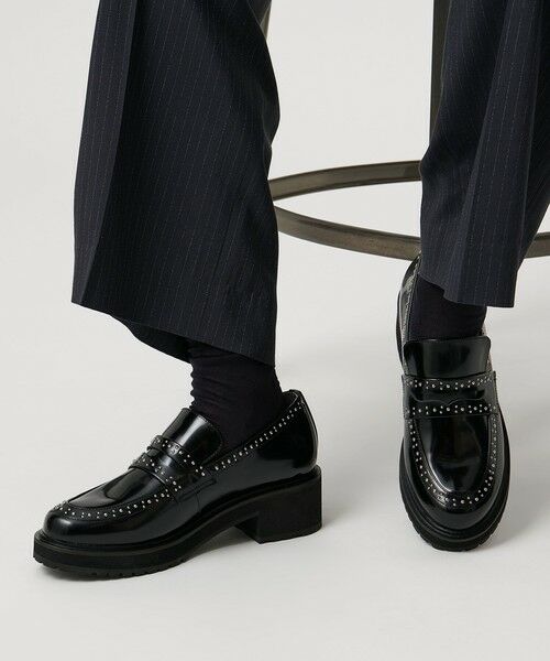 UNITED ARROWS / ユナイテッドアローズ ビジネス・ドレスシューズ | スタッズ ローファー | 詳細4