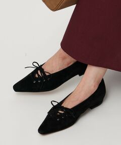 UNITED ARROWS / ユナイテッドアローズ パンプス | レースアップ フラットパンプス