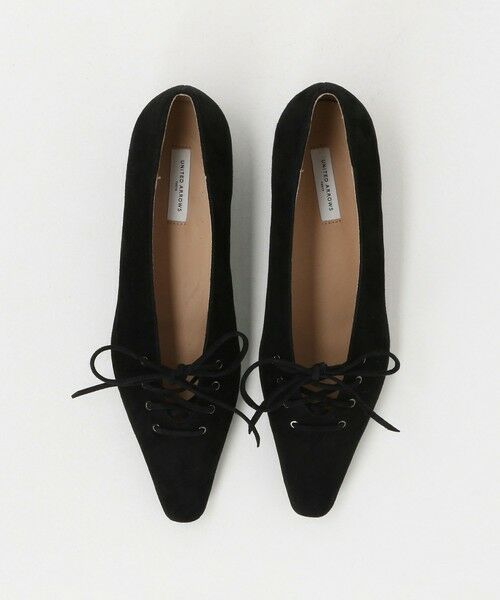 UNITED ARROWS / ユナイテッドアローズ パンプス | レースアップ フラットパンプス | 詳細4