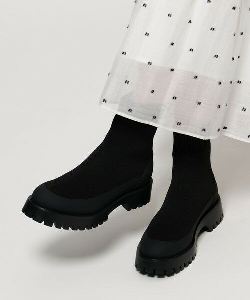 UNITED ARROWS / ユナイテッドアローズ レインシューズ | レイン ニットブーツ | 詳細1