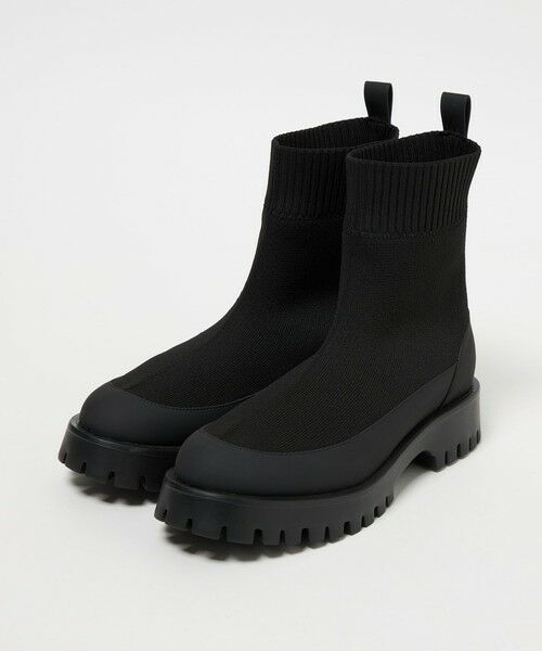 UNITED ARROWS / ユナイテッドアローズ レインシューズ | レイン ニットブーツ | 詳細3