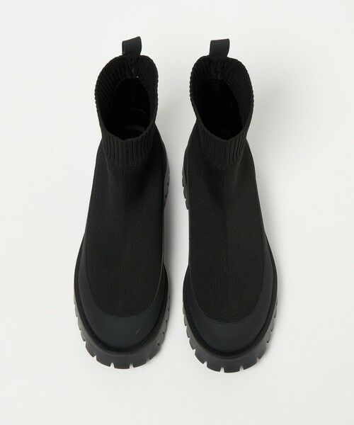 UNITED ARROWS / ユナイテッドアローズ レインシューズ | レイン ニットブーツ | 詳細4