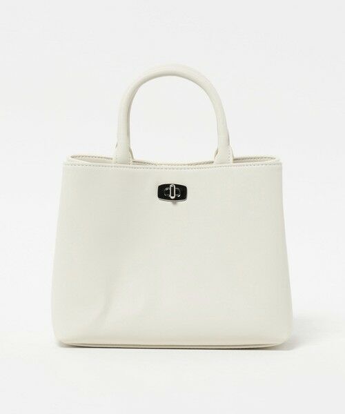 UNITED ARROWS / ユナイテッドアローズ トートバッグ | クラスプ スクエア ミニトートバッグ | 詳細3