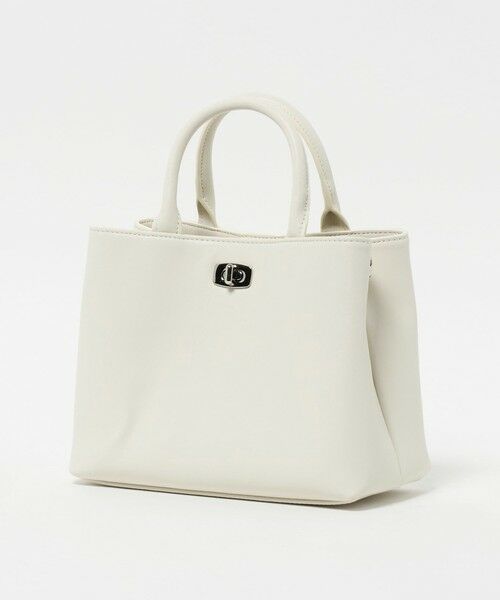 UNITED ARROWS / ユナイテッドアローズ トートバッグ | クラスプ スクエア ミニトートバッグ | 詳細4