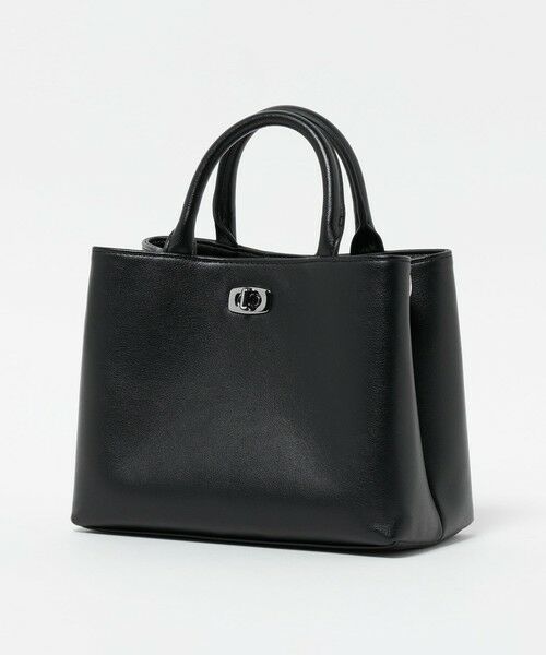 UNITED ARROWS / ユナイテッドアローズ トートバッグ | クラスプ スクエア ミニトートバッグ | 詳細10