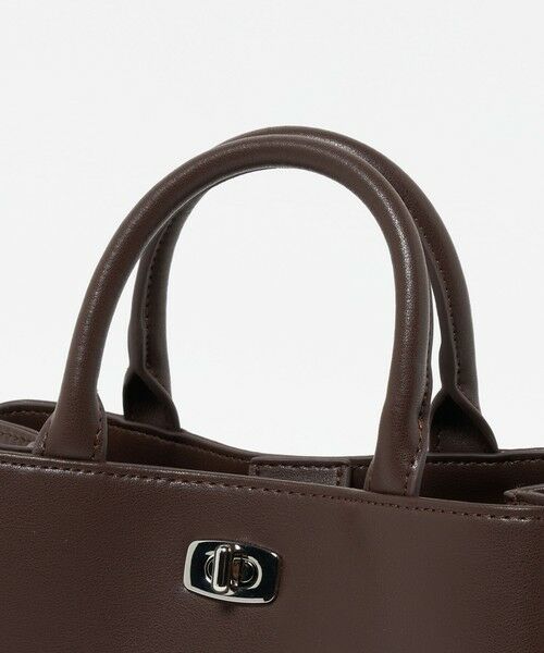 UNITED ARROWS / ユナイテッドアローズ トートバッグ | クラスプ スクエア ミニトートバッグ | 詳細22