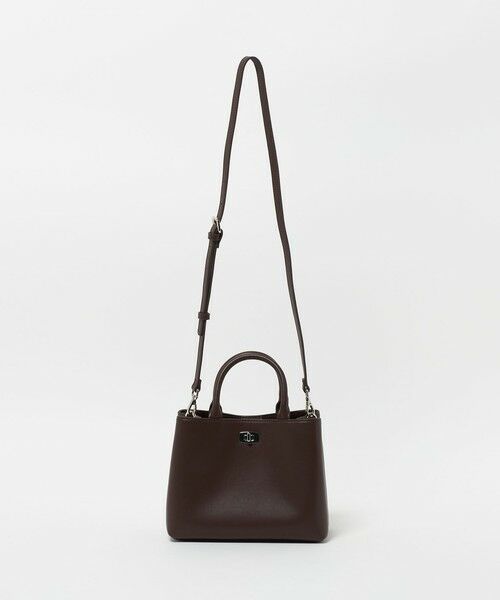 UNITED ARROWS / ユナイテッドアローズ トートバッグ | クラスプ スクエア ミニトートバッグ | 詳細18