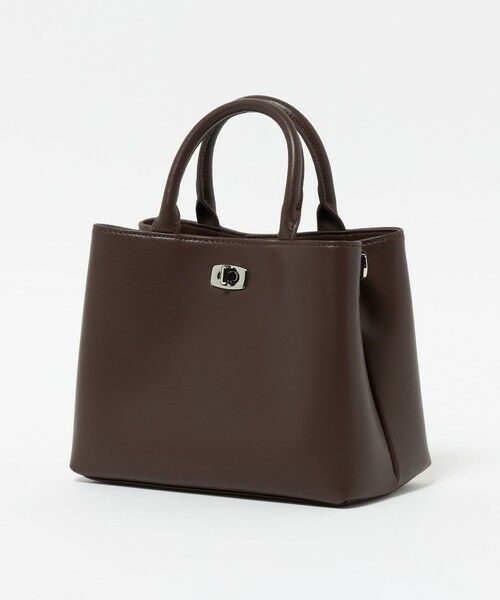 UNITED ARROWS / ユナイテッドアローズ トートバッグ | クラスプ スクエア ミニトートバッグ | 詳細21