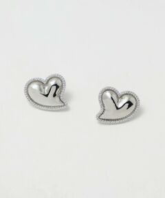 UNITED ARROWS / ユナイテッドアローズ ピアス・イヤリング | フローイング ハート ピアス