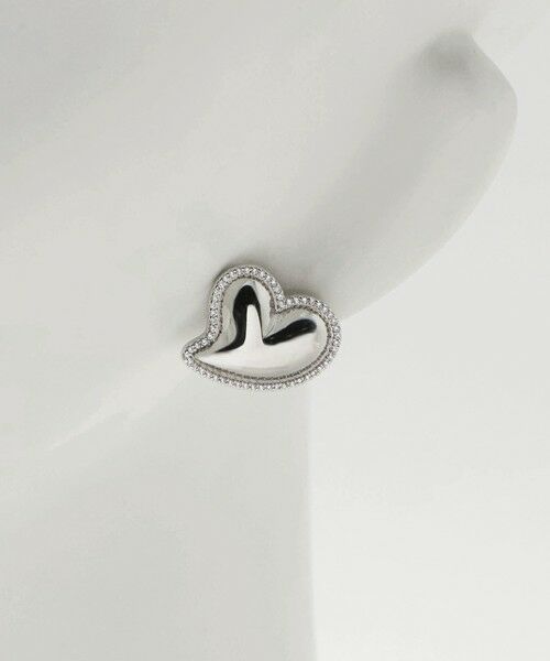 UNITED ARROWS / ユナイテッドアローズ ピアス・イヤリング | フローイング ハート ピアス | 詳細6