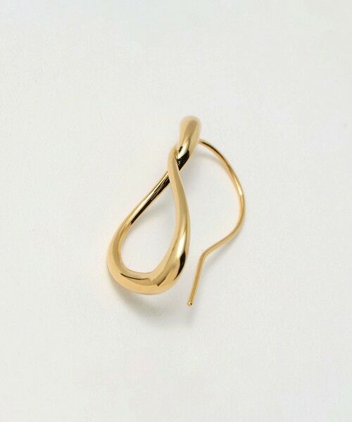 UNITED ARROWS / ユナイテッドアローズ ピアス・イヤリング | ツイスト フープ ピアス | 詳細1