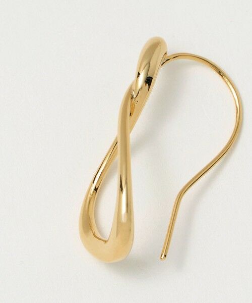 UNITED ARROWS / ユナイテッドアローズ ピアス・イヤリング | ツイスト フープ ピアス | 詳細4