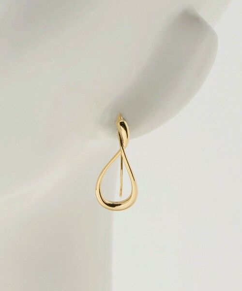 UNITED ARROWS / ユナイテッドアローズ ピアス・イヤリング | ツイスト フープ ピアス | 詳細5