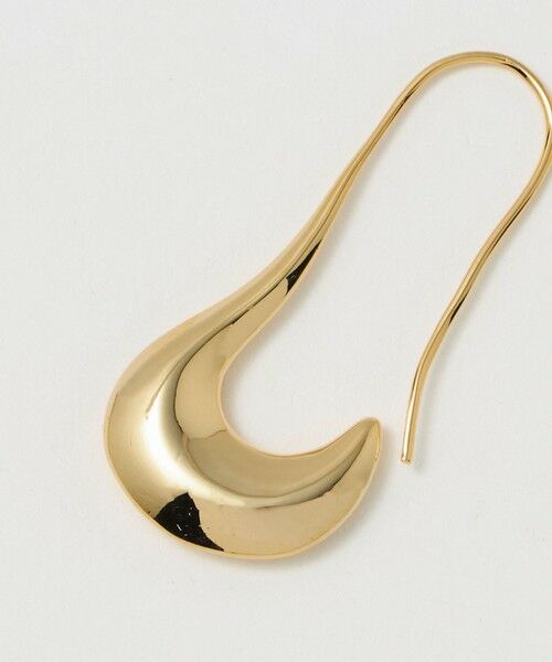 UNITED ARROWS / ユナイテッドアローズ ピアス・イヤリング | クレセント ムーン ピアス | 詳細4
