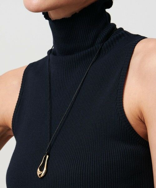 UNITED ARROWS / ユナイテッドアローズ ネックレス・ペンダント・チョーカー | メルティング オーバル コードネックレス | 詳細1