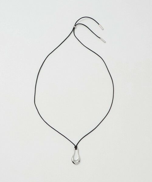 UNITED ARROWS / ユナイテッドアローズ ネックレス・ペンダント・チョーカー | メルティング オーバル コードネックレス | 詳細9