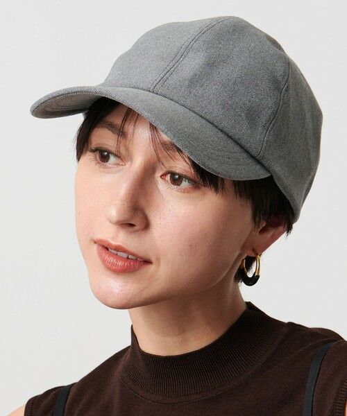 UNITED ARROWS/ユナイテッドアローズ ソリッド キャップ UV LT. GRAY FREE