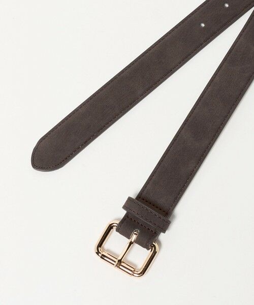 UNITED ARROWS / ユナイテッドアローズ ベルト・サスペンダー | スエードライク ベルト | 詳細4