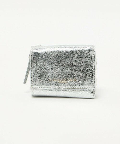 UNITED ARROWS/ユナイテッドアローズ ＜GIANNI CHIARINI＞三つ折り ウォレット SILVER FREE