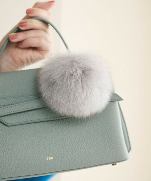 UNITED ARROWS / ユナイテッドアローズ チャーム | ファー ポンポン チャーム | 詳細2