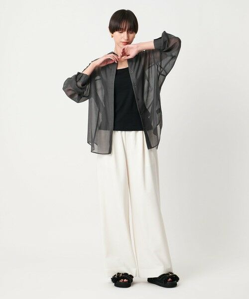 UNITED ARROWS / ユナイテッドアローズ シャツ・ブラウス | シアー シャツ -ウォッシャブル- | 詳細3