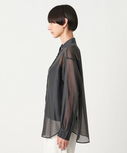 UNITED ARROWS / ユナイテッドアローズ シャツ・ブラウス | シアー シャツ -ウォッシャブル- | 詳細6