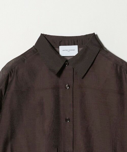 UNITED ARROWS / ユナイテッドアローズ シャツ・ブラウス | シアー シャツ -ウォッシャブル- | 詳細17