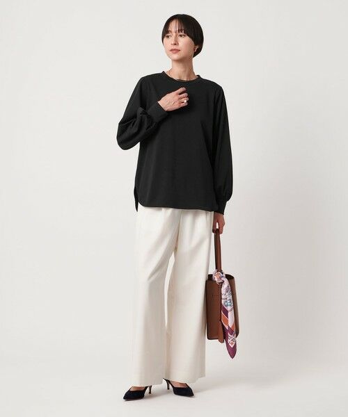 UNITED ARROWS / ユナイテッドアローズ カットソー | ポンチ ロングスリーブ カットソー ‐ウォッシャブル‐ | 詳細8