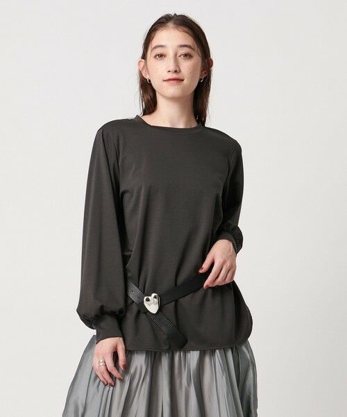 UNITED ARROWS / ユナイテッドアローズ カットソー | ポンチ ロングスリーブ カットソー ‐ウォッシャブル‐ | 詳細13