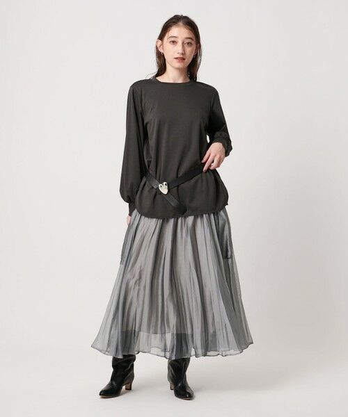 UNITED ARROWS / ユナイテッドアローズ カットソー | ポンチ ロングスリーブ カットソー ‐ウォッシャブル‐ | 詳細14