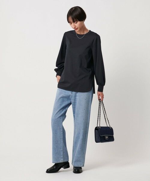 UNITED ARROWS / ユナイテッドアローズ カットソー | ポンチ ロングスリーブ カットソー ‐ウォッシャブル‐ | 詳細24