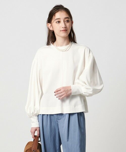 UNITED ARROWS / ユナイテッドアローズ カットソー | ポンチ バルーンスリーブ カットソー ‐ウォッシャブル‐ | 詳細1