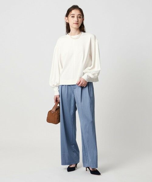 UNITED ARROWS / ユナイテッドアローズ カットソー | ポンチ バルーンスリーブ カットソー ‐ウォッシャブル‐ | 詳細2