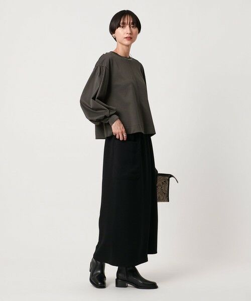 UNITED ARROWS / ユナイテッドアローズ カットソー | ポンチ バルーンスリーブ カットソー ‐ウォッシャブル‐ | 詳細18