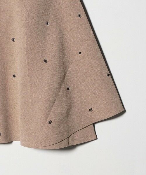 UNITED ARROWS / ユナイテッドアローズ ニット・セーター | エンブロイダリー フラワー ケープニット ‐ウォッシャブル‐ | 詳細12