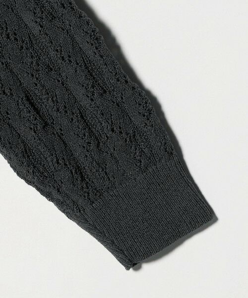 UNITED ARROWS / ユナイテッドアローズ ニット・セーター | フェイクパール レース プルオーバー ニット ウォッシャブル | 詳細15