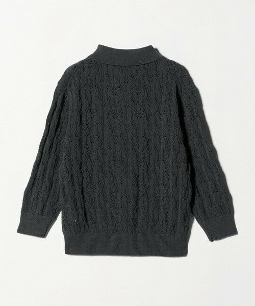 UNITED ARROWS / ユナイテッドアローズ ニット・セーター | フェイクパール レース プルオーバー ニット ウォッシャブル | 詳細13