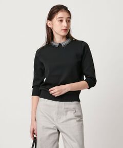 UNITED ARROWS / ユナイテッドアローズ ニット・セーター | ビジューカラー 2WAY ニット