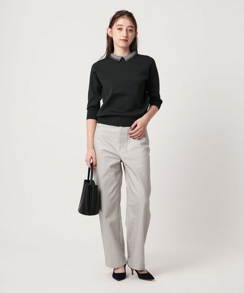 UNITED ARROWS / ユナイテッドアローズ ニット・セーター | ビジューカラー 2WAY ニット | 詳細2