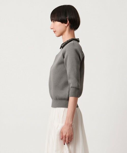 UNITED ARROWS / ユナイテッドアローズ ニット・セーター | ビジューカラー 2WAY ニット | 詳細12