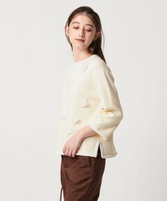 UNITED ARROWS / ユナイテッドアローズ ニット・セーター | BROCHE  フラワーモチーフ ニット