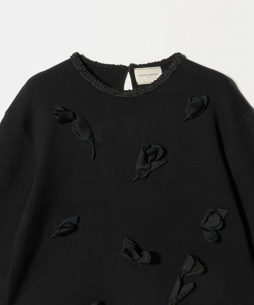 UNITED ARROWS / ユナイテッドアローズ ニット・セーター | BROCHE  フラワーモチーフ ニット | 詳細11