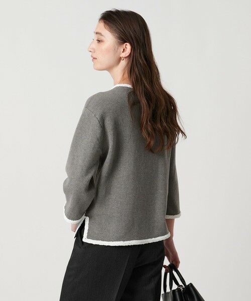 UNITED ARROWS / ユナイテッドアローズ ニット・セーター | BROCHE  フラワーモチーフ ニット | 詳細13