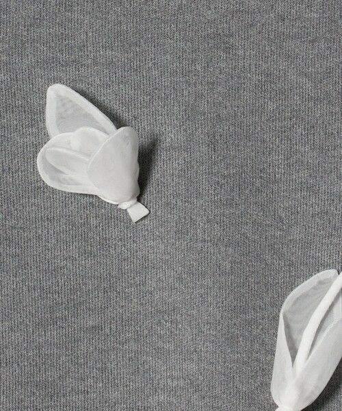 UNITED ARROWS / ユナイテッドアローズ ニット・セーター | BROCHE  フラワーモチーフ ニット | 詳細25