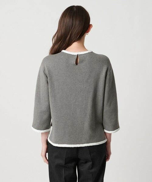 UNITED ARROWS / ユナイテッドアローズ ニット・セーター | BROCHE  フラワーモチーフ ニット | 詳細17