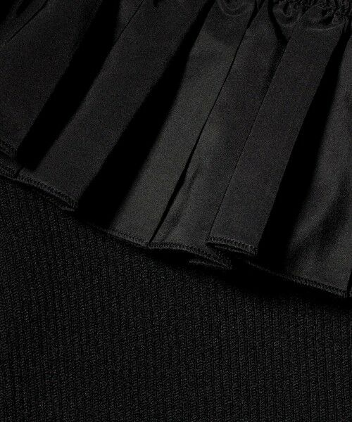 UNITED ARROWS / ユナイテッドアローズ ニット・セーター | ギャザー オフショルダー 7分袖ニット ‐ウォッシャブル‐ | 詳細15