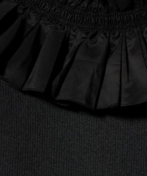 UNITED ARROWS / ユナイテッドアローズ ニット・セーター | ギャザー オフショルダー 7分袖ニット ‐ウォッシャブル‐ | 詳細26