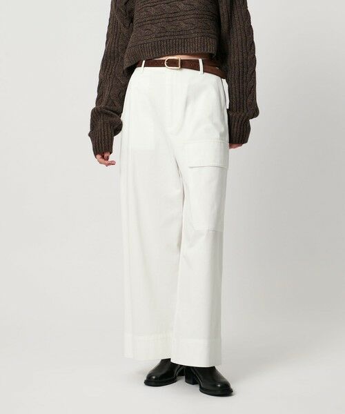 UNITED ARROWS/ユナイテッドアローズ チノ ポケット パンツ ‐ウォッシャブル‐ OFF WHITE M(38) UNITED ARROWS/ユナイテッドアローズ チノ ポケット パンツ ‐ウォッシャブル‐ OFF WHITE M(38)